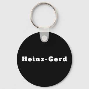 Schlüsselanhänger mit Namen Heinz-Gerd Nyckelring