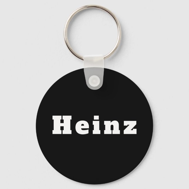 Schlüsselanhänger mit Namen Heinz Nyckelring (Framsida)