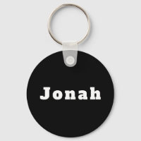 Schlüsselanhänger mit Namen Jonah