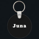 Schlüsselanhänger mit Namen Juna Nyckelring<br><div class="desc">Schlüsselanhänger mit Namen Juna</div>
