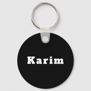 Schlüsselanhänger mit Namen Karim Nyckelring