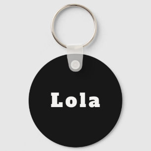 Schlüsselanhänger mit Namen Lola Nyckelring