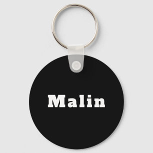 Schlüsselanhänger mit Namen Malin Nyckelring