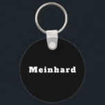 Schlüsselanhänger mit Namen Meinhard Nyckelring<br><div class="desc">Schlüsselanhänger mit Namen Meinhard</div>