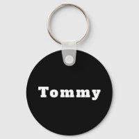 Schlüsselanhänger mit Namen Tommy