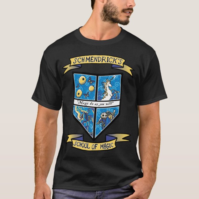 Schmendricks School of Magic present present T Shirt (Framsida)