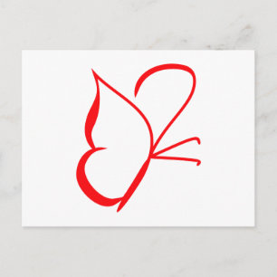 Schmetterling butterfly vykort