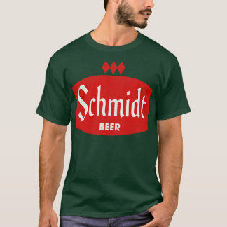 Schmidt Beer Retro Defunct Brewing T Shirt