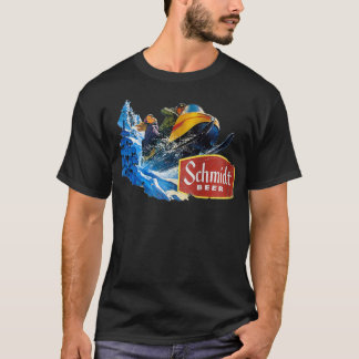 Schmidt Beer Snowmobile T Shirt