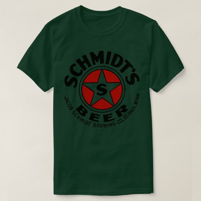 Schmidts Beer T Shirt (Design framsida)