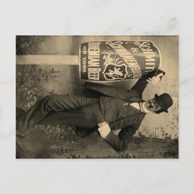 Schmitt & Schwanenfluegel Brewery Vintage Vykort (Framsida)