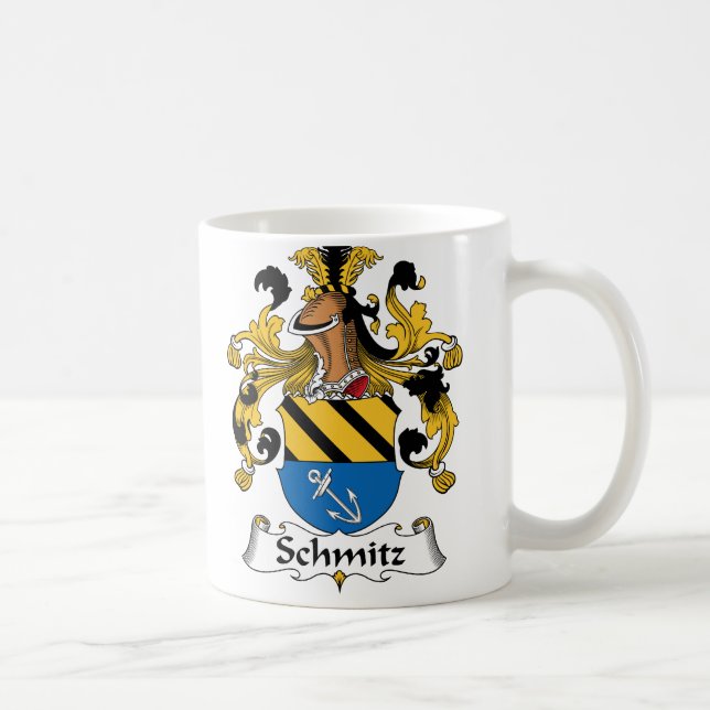Schmitz familjvapensköld kaffemugg (Höger)