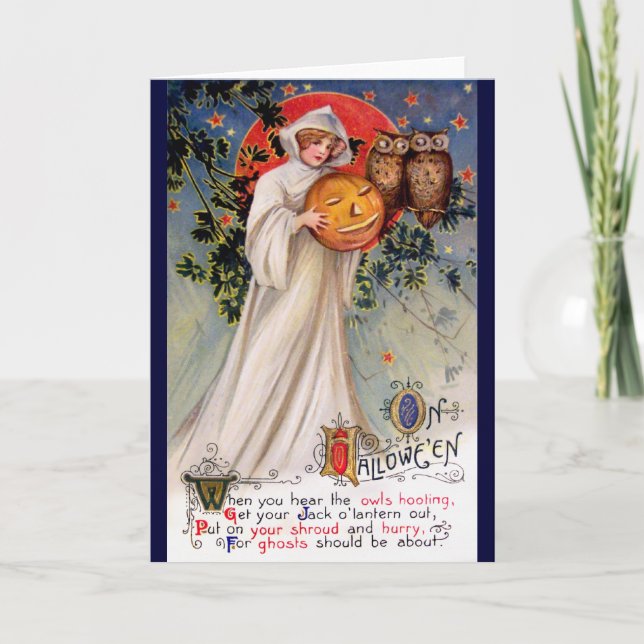Schmucker: På Halloween Kort (Framsida)