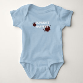 Schmutz händer blåttbabbodysuiten t shirt