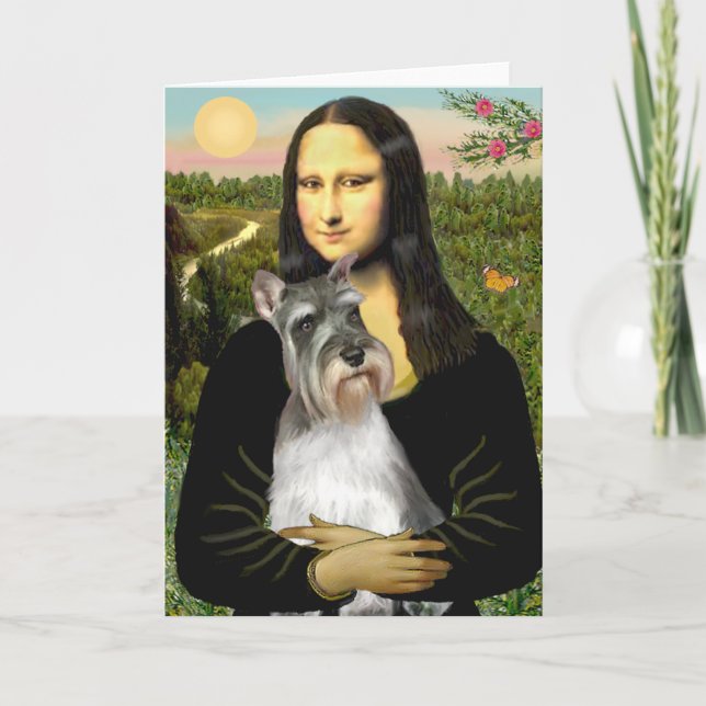 Schnauzer 11N - Mona Lisa Kort (Framsida)