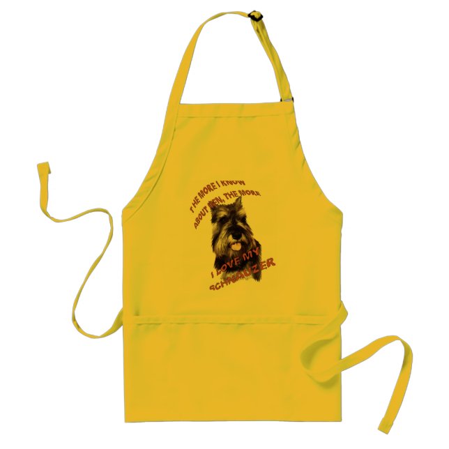 SCHNAUZER APRON FÖRKLÄDE (Framsidan)