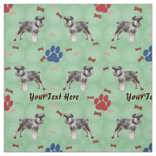 Schnauzer Art Tyg
