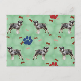Schnauzer Art Vykort