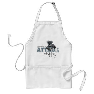 Schnauzer Attack Apron Förkläde