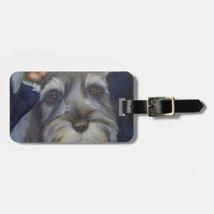 Schnauzer Bagagebricka
