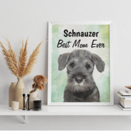 Schnauzer Best Mamma Poster