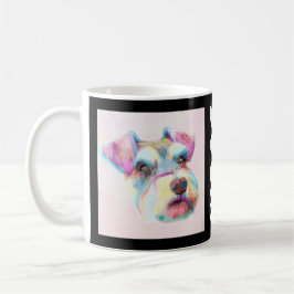 Schnauzer Colorful Kaffemugg