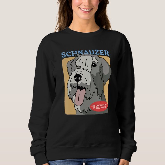 Schnauzer Coolest Dog Schnauzers Dog Owner Schnauz T Shirt (Framsida)