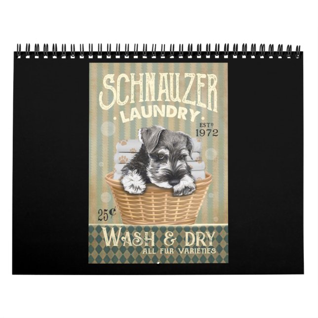 Schnauzer Dog Kalender (Omslag)