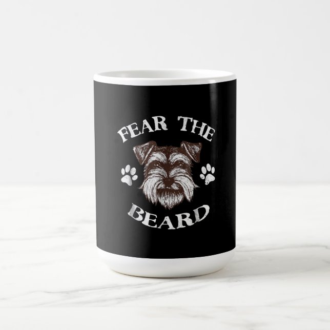Schnauzer Fear Beard Kaffemugg (Center)