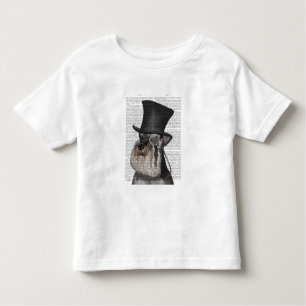 Schnauzer, Formal Hound and Hat T Shirt