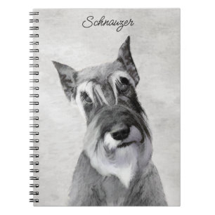 Schnauzer (Giant) - Cute Original Hund Art Anteckningsbok