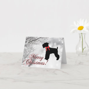 Schnauzer God Jul Kort