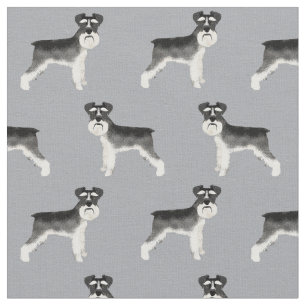 schnauzer-grått tyg