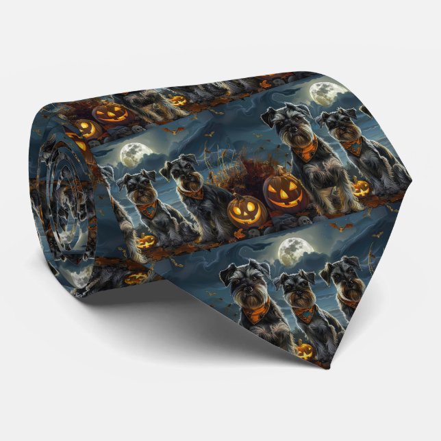 Schnauzer Halloween Kuslig  Slips (Rullad)