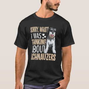 Schnauzer Hund Apparel Schnauzer Owner T Shirt