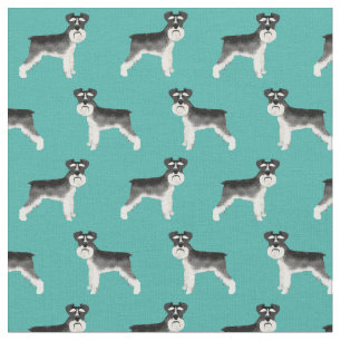 schnauzer hund black and white pet aqua tyg