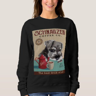Schnauzer Hund Coffee Company T Shirt