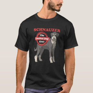 Schnauzer-Hund, det kolaste Hundägare Schnauzer T Shirt