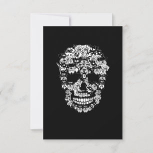 Schnauzer Hund Graphic Halloween Skull Costumes OSA Kort