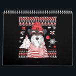 Schnauzer Hund julgåva Kalender<br><div class="desc">Schnauzer Hund julgåva</div>