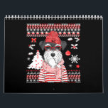 Schnauzer Hund julgåva Kalender<br><div class="desc">Schnauzer Hund julgåva</div>