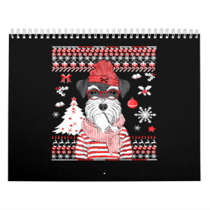 Schnauzer Hund julgåva Kalender