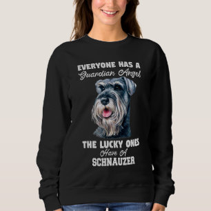 Schnauzer Hund Pet Owner Alla har en beskyddare. T Shirt
