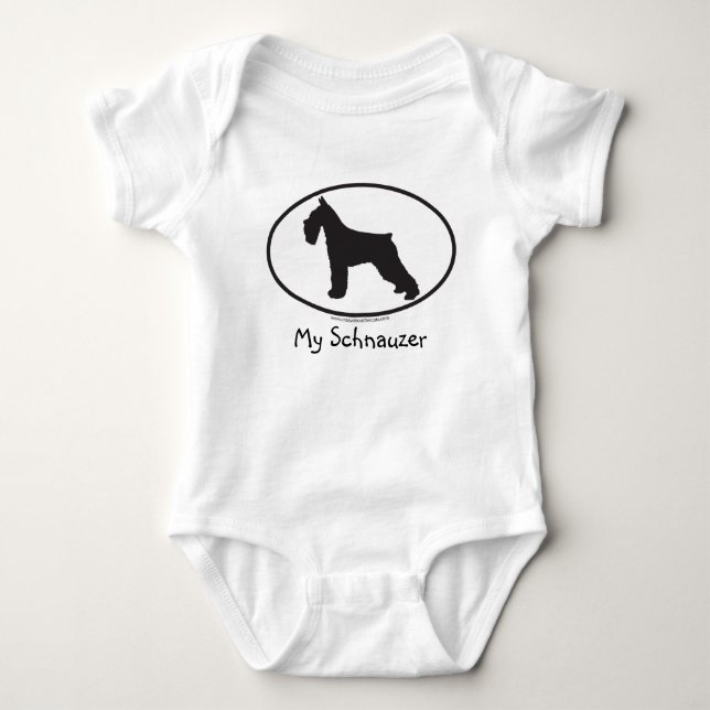 Schnauzer/Hund Tröja (Framsida)