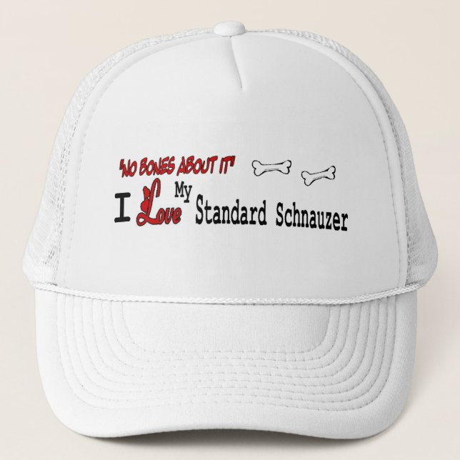 Schnauzer (I Kärlek) Hat Keps (Framsida)