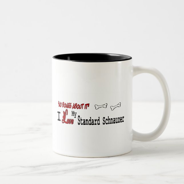 Schnauzer (I Kärlek) Mugg (Höger)