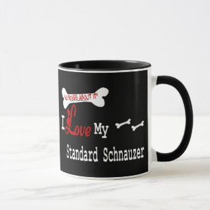 Schnauzer (I Kärlek) Mugg