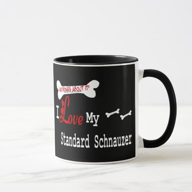 Schnauzer (I Kärlek) Mugg (Höger)