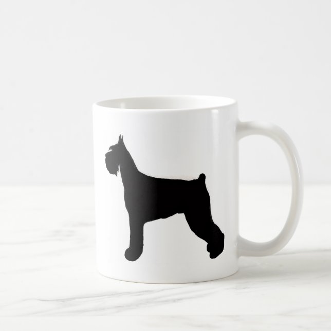 schnauzer kaffemugg (Höger)