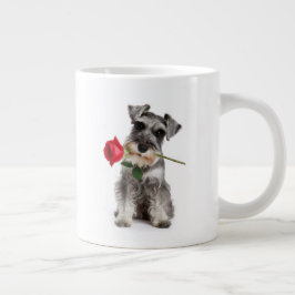 Schnauzer Kärlek Jumbo Mugg